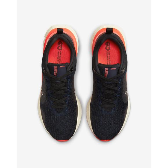 Nike React Infinity 3 Mens Road Running Shoes Black Red DZ3014 002 - SIZE 14 - Picture 6 of 8